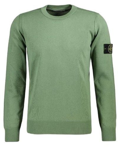 Stone Island Jerseys & Knitwear - Green