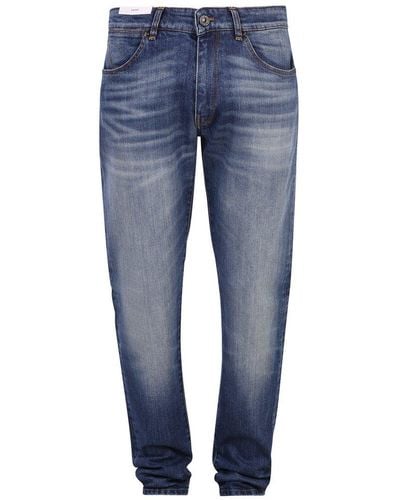 PT01 Low-rise Slim Fit Jeans - Blue