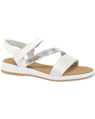 Gabor Oporto Sandals - White
