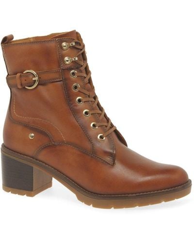 Pikolinos Loretta Ankle Boots - Brown