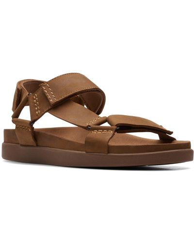 Clarks Sunder Range Sandals - Brown
