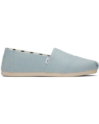 TOMS Alpargata Shoes Size: 4 - Blue