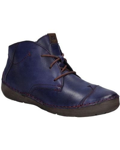 Josef Seibel Fergey 18 Casual Boots - Blue