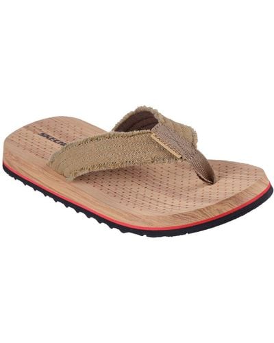 Skechers Tantric Fritz Sandals Size: 7 - Brown