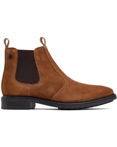 Base London Nelson Chelsea Boots - Brown
