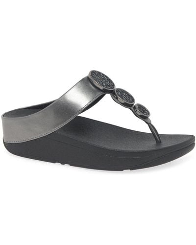 Fitflop Fitflop Halo Toe Post Sandals - Black