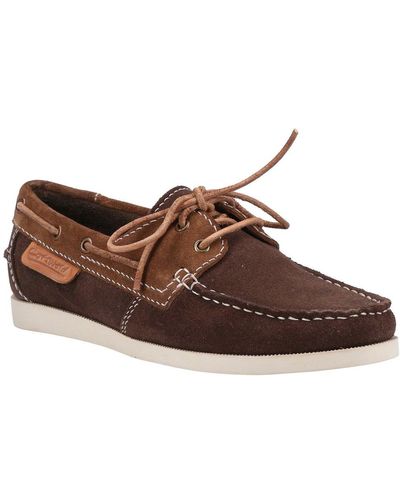 Cotswold Idbury Boat Shoes - Brown