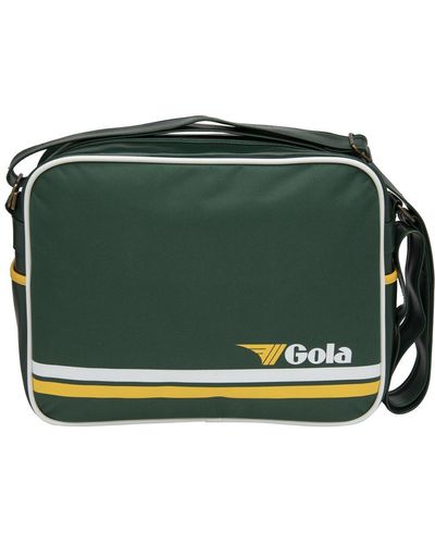 Gola Redford Strip Messenger Bag - Green