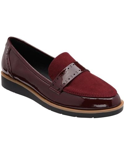 Lotus Cambridge Loafers - Red