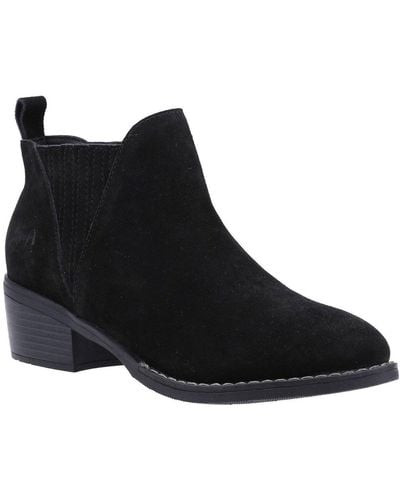 Hush Puppies Isobel Ankle Boots - Black