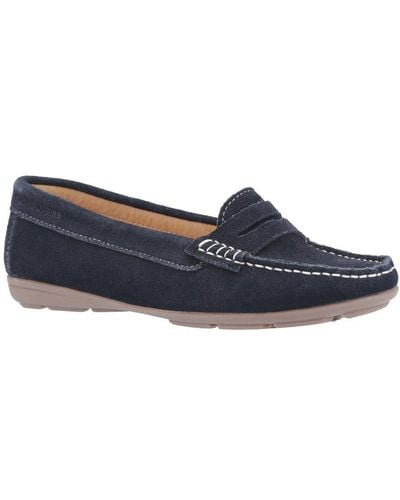 Hush Puppies Margot Loafers - Blue