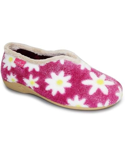 Lunar Daisy Slippers - Pink