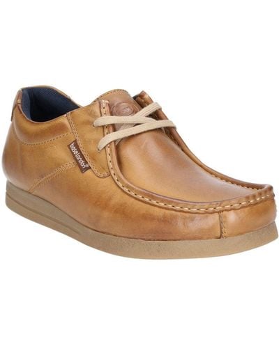Base London Event Waxy Lace Up Shoe Size: 6 / 40, - Brown