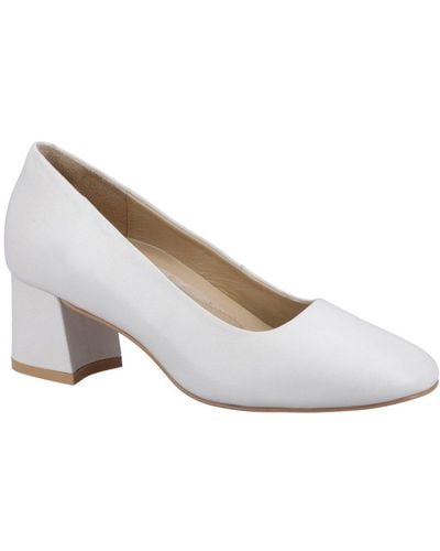 Hush Puppies Alicia Court Shoes - White