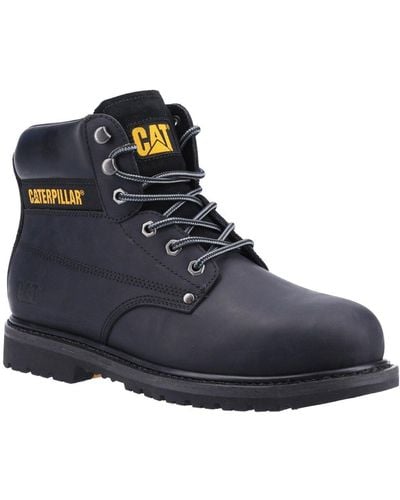 Caterpillar Powerplant S3 Gyw Safety Boots - Blue