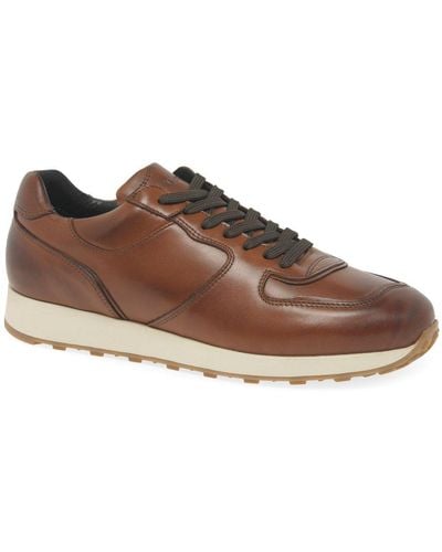 Loake Foster Trainers - Brown