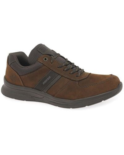 Rieker Depict Trainers - Brown