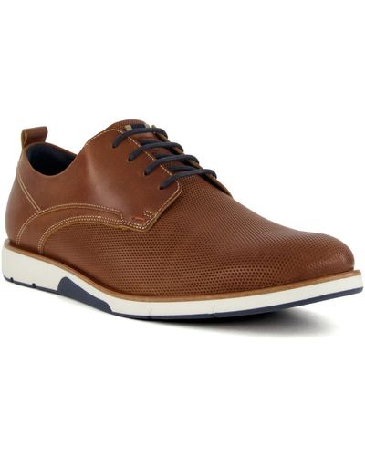 Dune Barnaby Lace Up Shoes - Brown