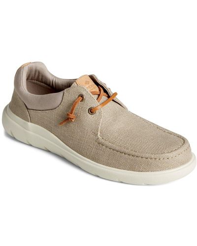 Sperry Top-Sider Capt Moc Shoes Size: 6 - Natural