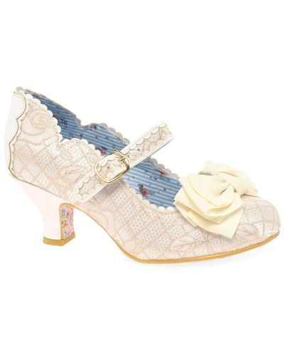Irregular Choice Summer Breeze Wide Fit Mary Jane Court Shoes - Blue