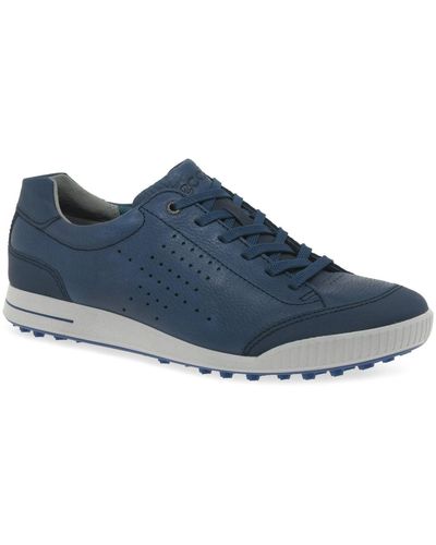 Ecco Golf Street Retro Shoes - Blue