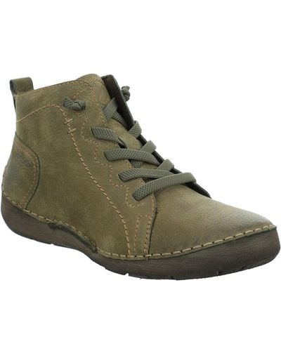 Josef Seibel Fergey 86 Ankle Boots - Green