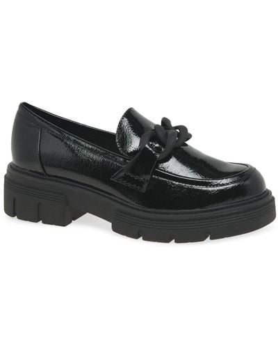 Marco Tozzi Janet Loafers - Black