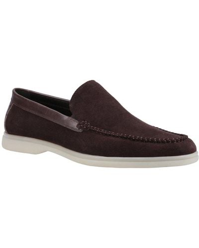 Hush Puppies Leon Slip On Shoes - Brown