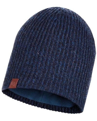 Buff Lyne Knitted Hat - Blue
