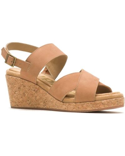 Hush Puppies Willow X Band Sandals - Brown