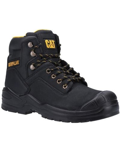 Caterpillar Striver Mid S3 Safety Boots - Black