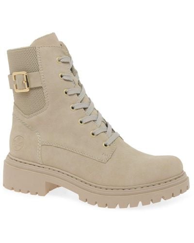 Rieker Supreme Ankle Boots - Natural