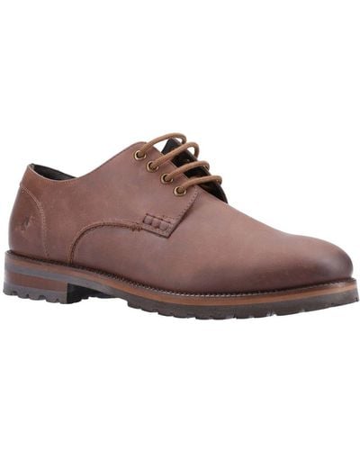Hush Puppies Travis Lace Up Shoes - Brown