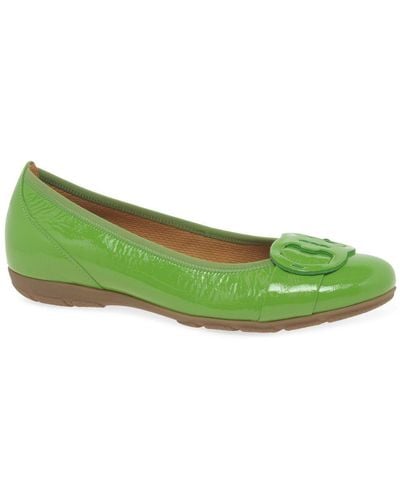 Gabor Rosta Ballet Court Shoes - Green