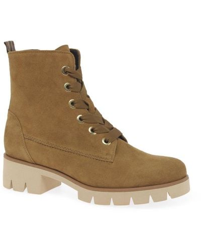 Gabor Baccara Ankle Boots - Natural