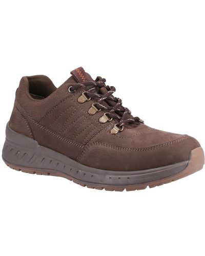 Cotswold Longford Walking Shoes - Brown