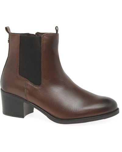 Caprice Country Chelsea Boots - Brown