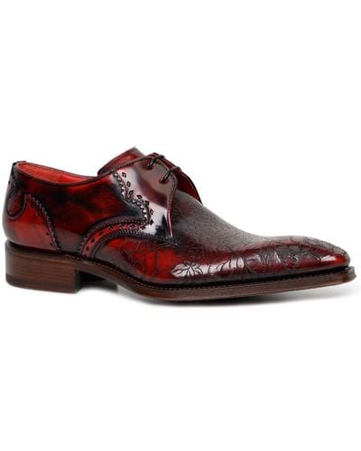 Jeffery West Moon Poison Gibson Shoes - Red