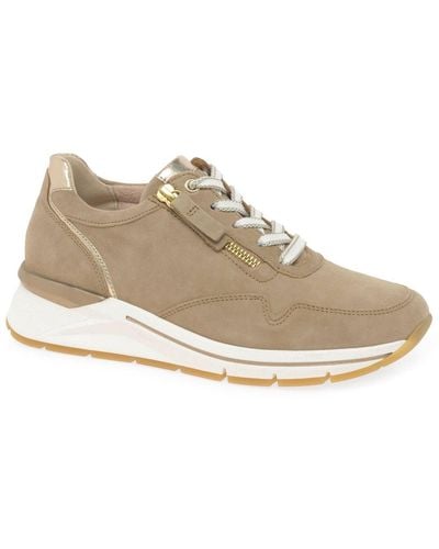 Gabor Cherie Trainers - Natural