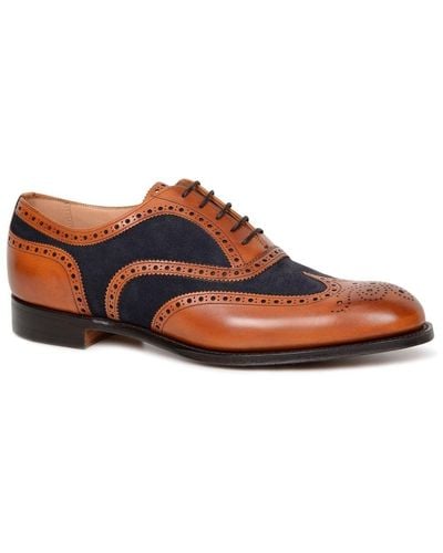 Cheaney Edwin Formal Brogues - Blue