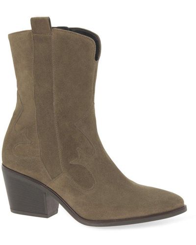 Gabor Paloma Ankle Boots - Green
