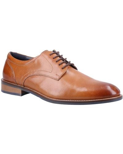 Hush Puppies Damien Lace Up Shoes - Brown