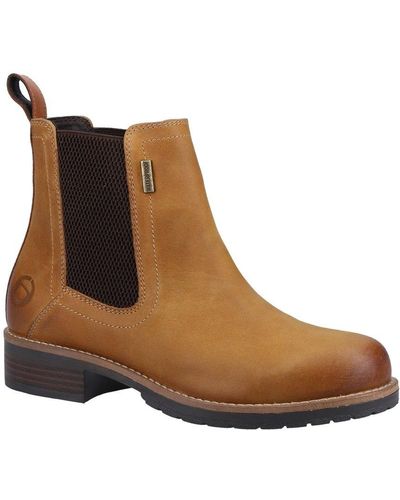 Cotswold Enstone Chelsea Boots - Brown
