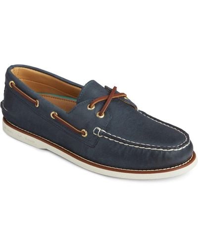 Sperry Top-Sider Gold Cup Authentic Original Boat Shoes - Blue