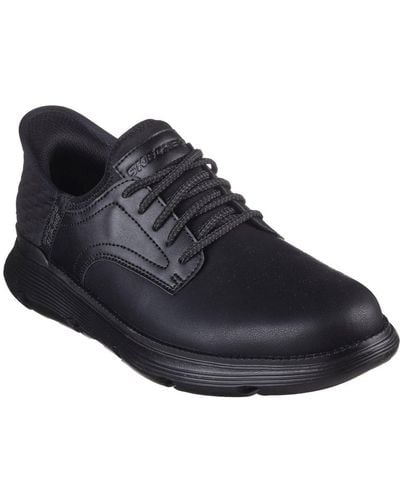 Skechers Garza Gervin Oxford Sneakers - Black