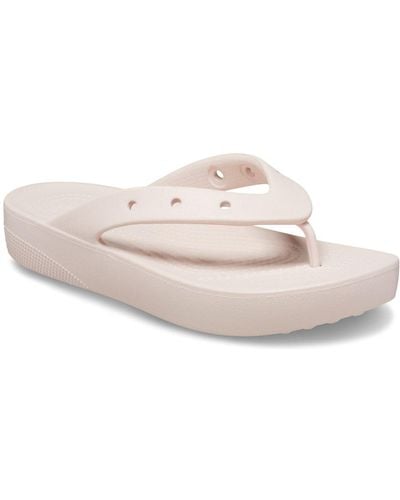 Crocs™ Classic Platform Flip Flops - Pink