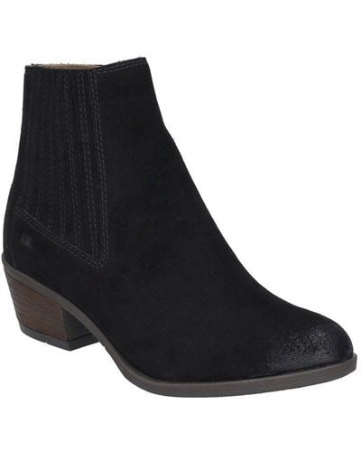 Josef Seibel Daphne 44 Western Inspired Ankle Boots - Black