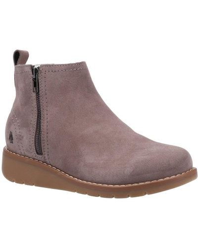Hush Puppies Libby Ankle Boots - Brown