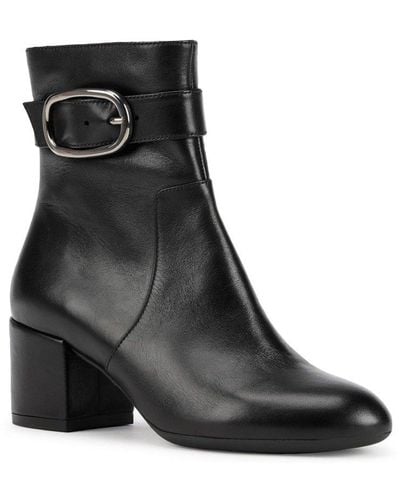 Geox D Eleana B Ankle Boots - Black