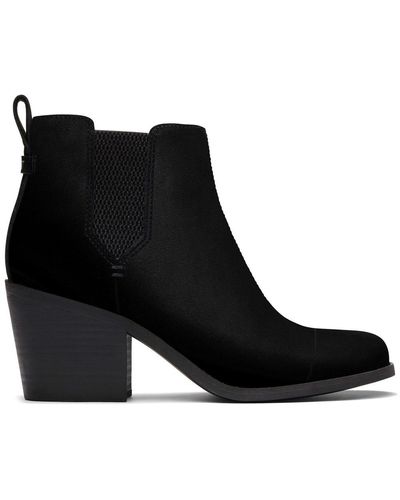 TOMS Everly Chelsea Boots - Black